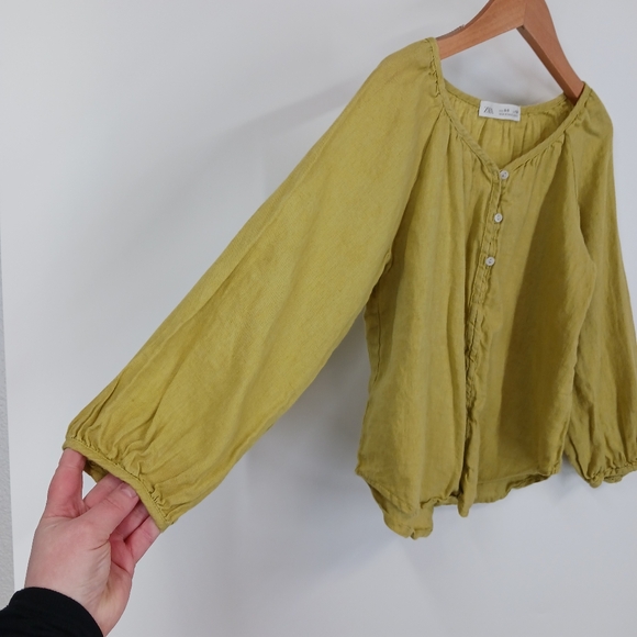 Zara Linen 2pc Matching Set - Picture 4 of 10